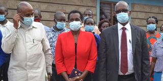 State officials tour schools, commend administration for seeking out teen mothers and expectant girls