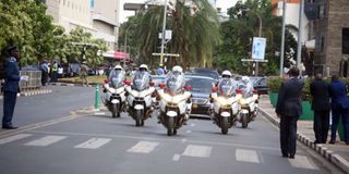 Uhuru Motorcade
