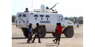 United Nations and African Union peacekeeping mission 