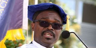 USIU-Africa vice chancellor Prof Paul Tiyambe Zeleza