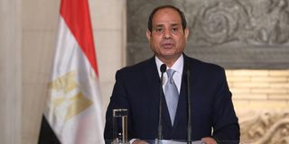 Egyptian President Abdel Fattah al-Sisi in November 2020.