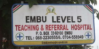 Embu hospital