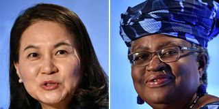WTO candidates Yoo and Ngozi