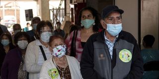 Covid vaccination in Santiago