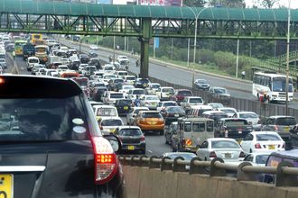 Heavy morning traffic leaves thousands stranded on Thika 