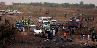 Nigeria military plane crash
