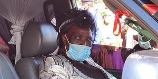 Oroo Oyioka widow Teresa Bitutu