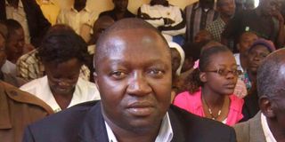 Ikolomani MP Bernard Shinali