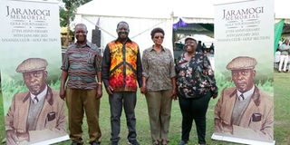 Raila Odinga, Oburu Oginga, Ruth Odinga