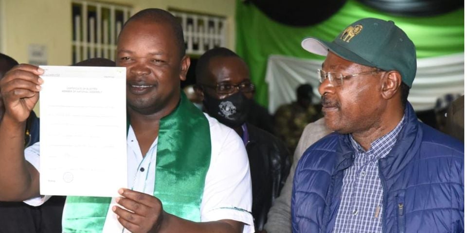 Ford-Kenya's Candidate Carries Victory in Kabuchai By-elections Race