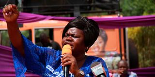 Homa Bay Woman Representative Gladys Wanga 