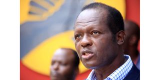 Jubilee Party Secretary-General Raphael Tuju 