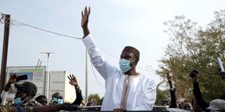 Ousmane Sonko protests Senegal