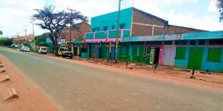 Closed shops in Isiolo town