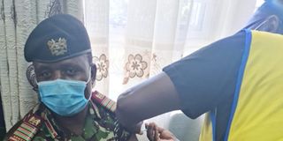 Natembeya gets vaccinated