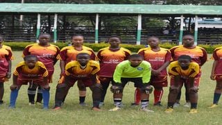 Kimathi Lioness FC team photo
