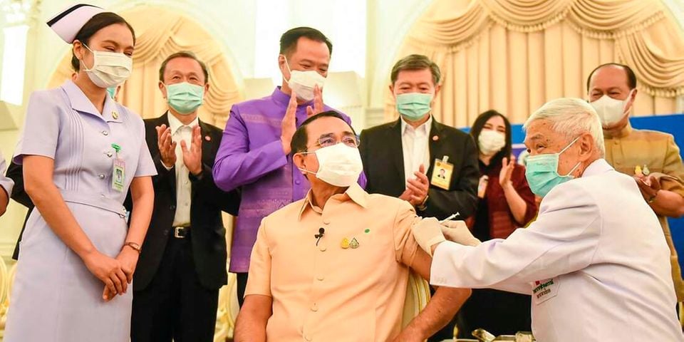 Thailand Resumes Covid-19 Vaccine Issuance With the PM Being Vaccinated
