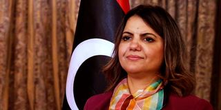 Libyan Najla al-Mangoush 
