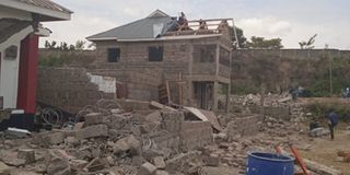 Njiru demolition 
