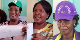  Teresa Bitutu, Mary Sally Keraa, Margaret Gesare Nyabuto 