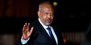 Djibouti Presidnet Ismaïl Omar Guelleh.