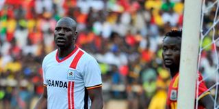 Uganda Cranes captain Dennis Onyango
