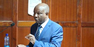 Lawyer Fred Ngatia