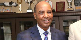 Governor Francis Kimemia 