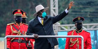 Ugandan President Yoweri Museveni inauguration