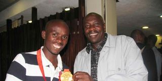 Athlete Samuel Kamau Wanjiru
