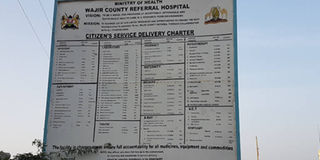 Wajir health workers