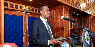 Wajir Governor Mohamed Abdi Mohamud