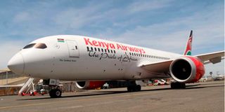 Kenya Airways plane