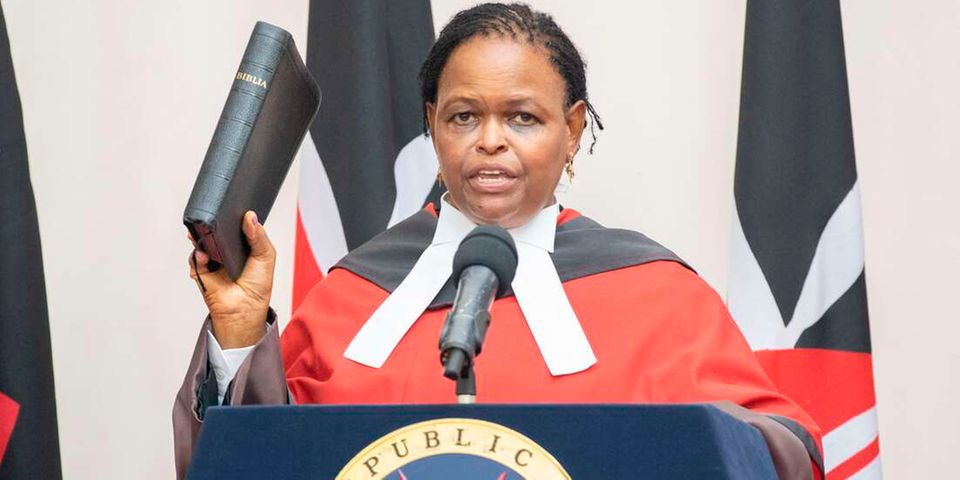 Appoint Six Judges Cj Martha Koome Tells Uhuru After 34 Take Oath Nation 5124