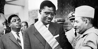 Congolese independence hero Patrice Lumumba