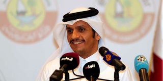 Qatari Foreign Minister Sheikh Mohammed bin Abdulrahman Al-Thani 