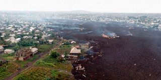 Bushara village near Goma