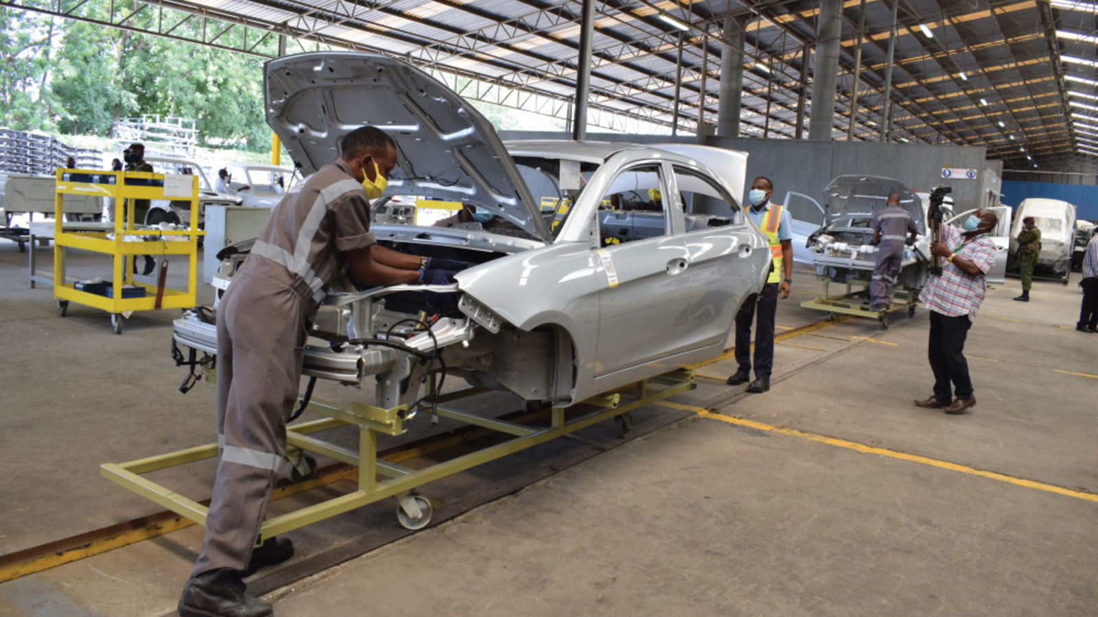 CFAO Motors has begun assembling Toyota Fortuners at the Associated Vehicle  Assemblers (AVA) in Mombasa County. - AVA