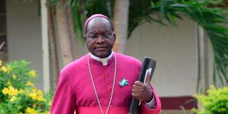Mombasa Archbishop Martin Kivuva