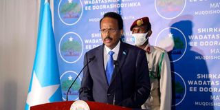 Somalia’s President Mohamed Farmaajo