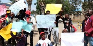 Nanyuki hospital protests