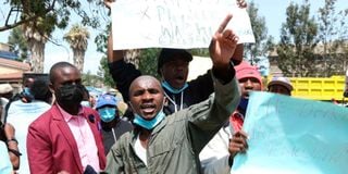 Nanyuki hospital protests