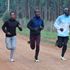 Doris and Declerk Omari train together at Kapseret for Eldoret City Marathon