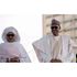 Nigerian President Mohammadu Buhari , Nigerian First Lady Aisha Buhari