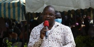 Kabuchai MP Majimbo Kalasinga