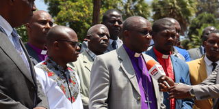 NCCK Meru Bishop Justin Bundi