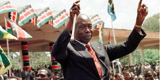 Former President Daniel arap Moi 
