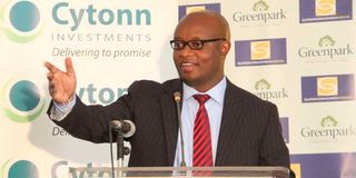 Cytonn Investments CEO Edwin Dande