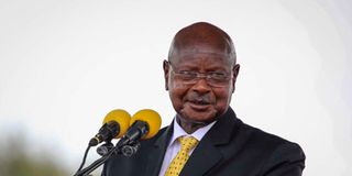 Ugandan President Yoweri Museveni