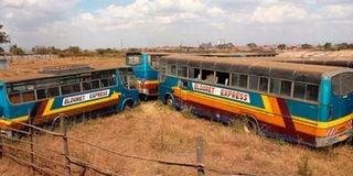 Eldoret Express buses